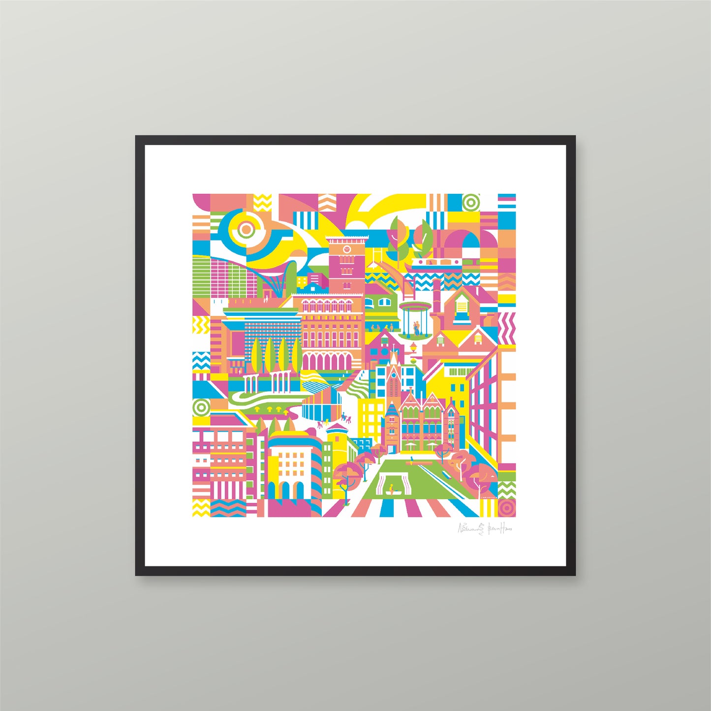 Brindleyplace (Bright & Bold Version)