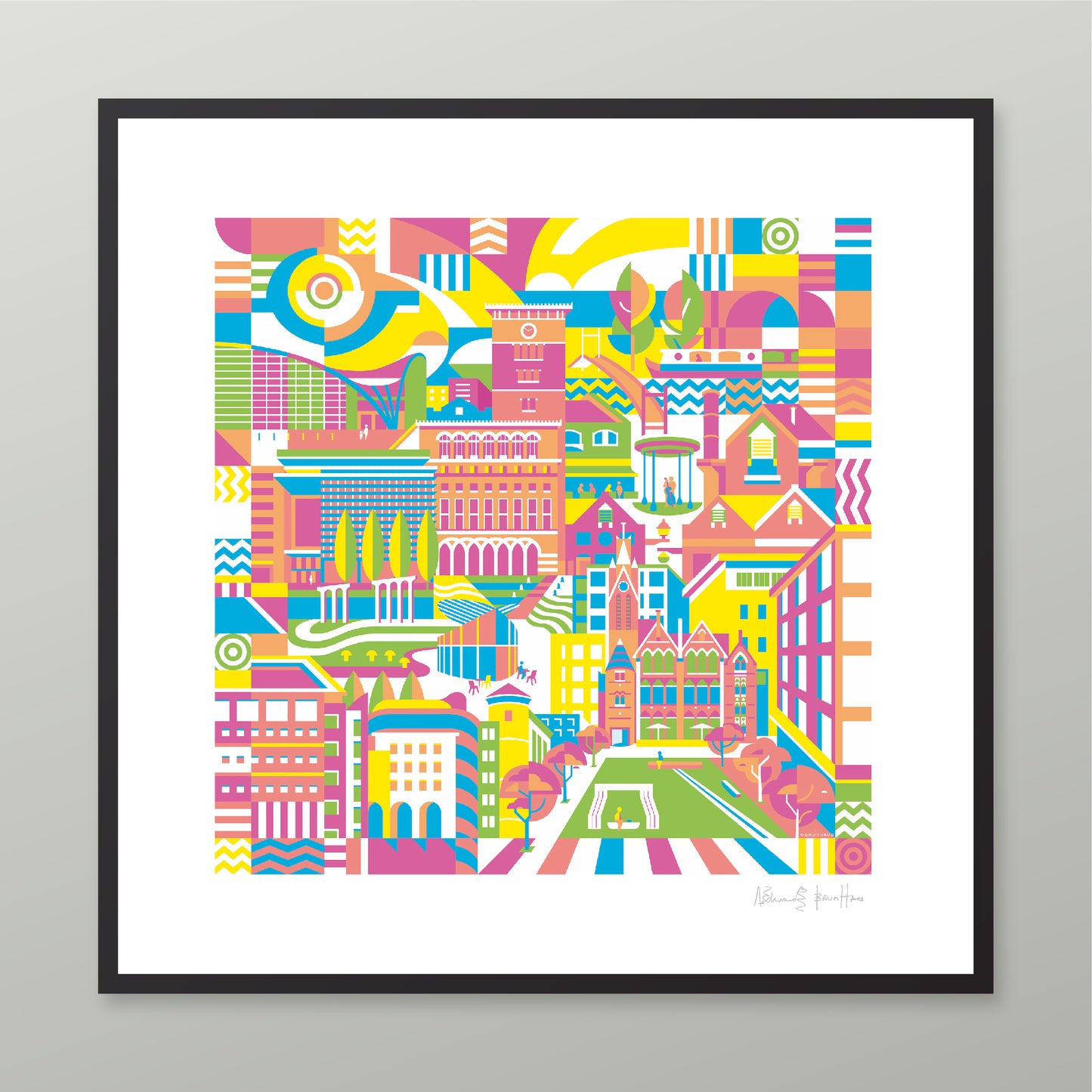 Brindleyplace (Bright & Bold Version)