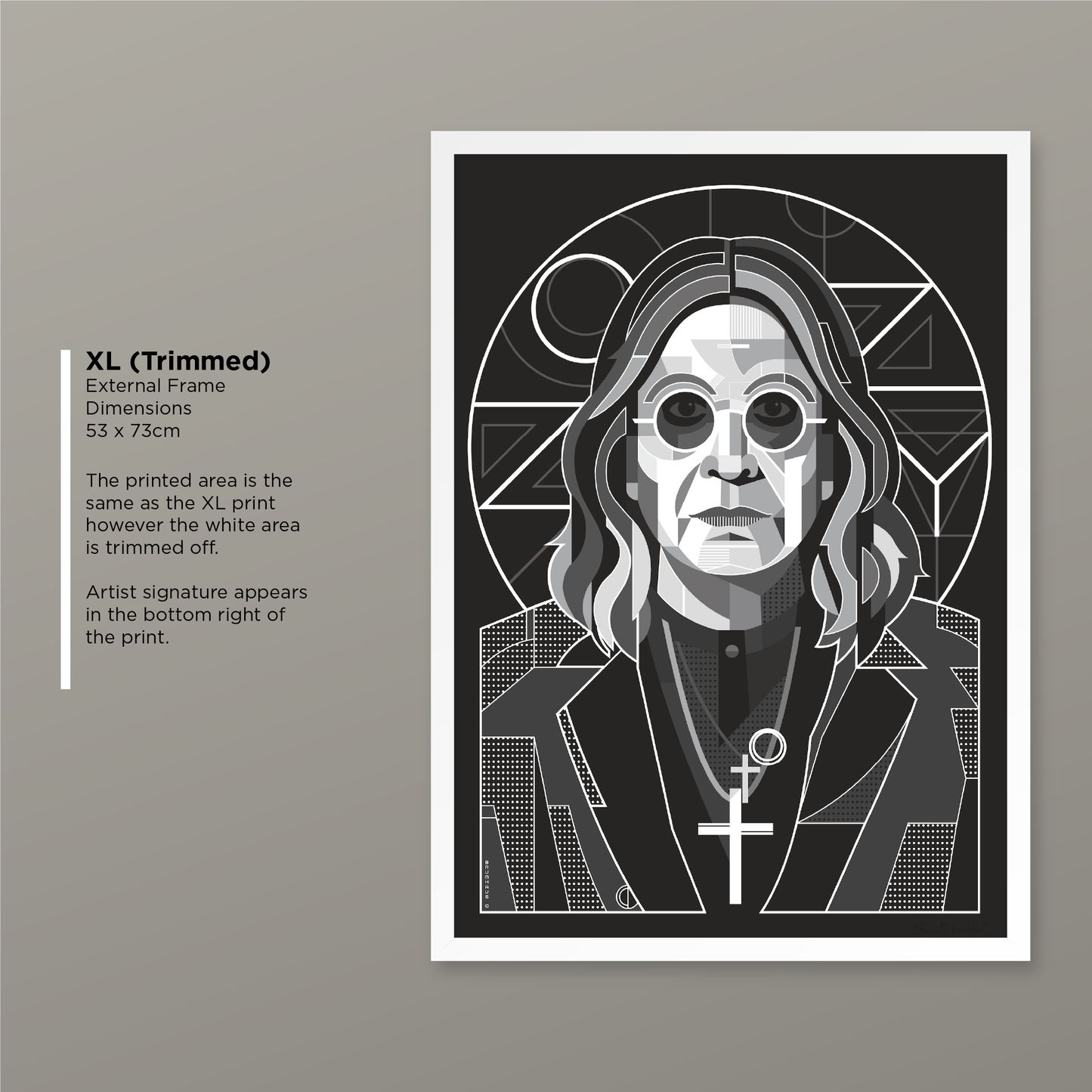 Ozzy Osborne (Monochrome Edition)