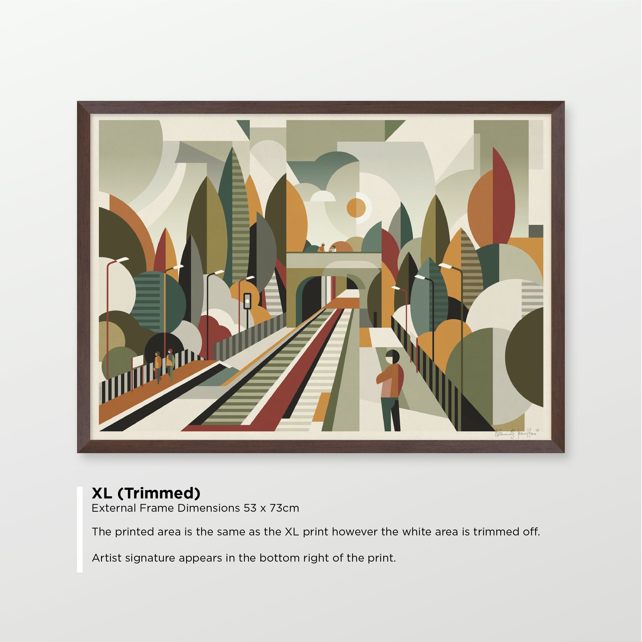 Wylde Green Train Station Print | Sutton Coldfield Wall Art | Brumhaus